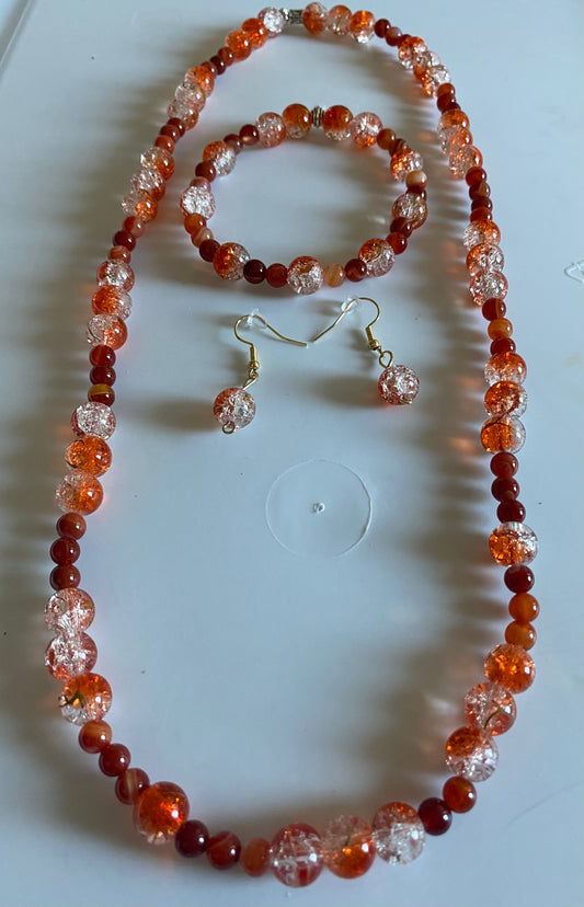 Amber Glow Trio Set