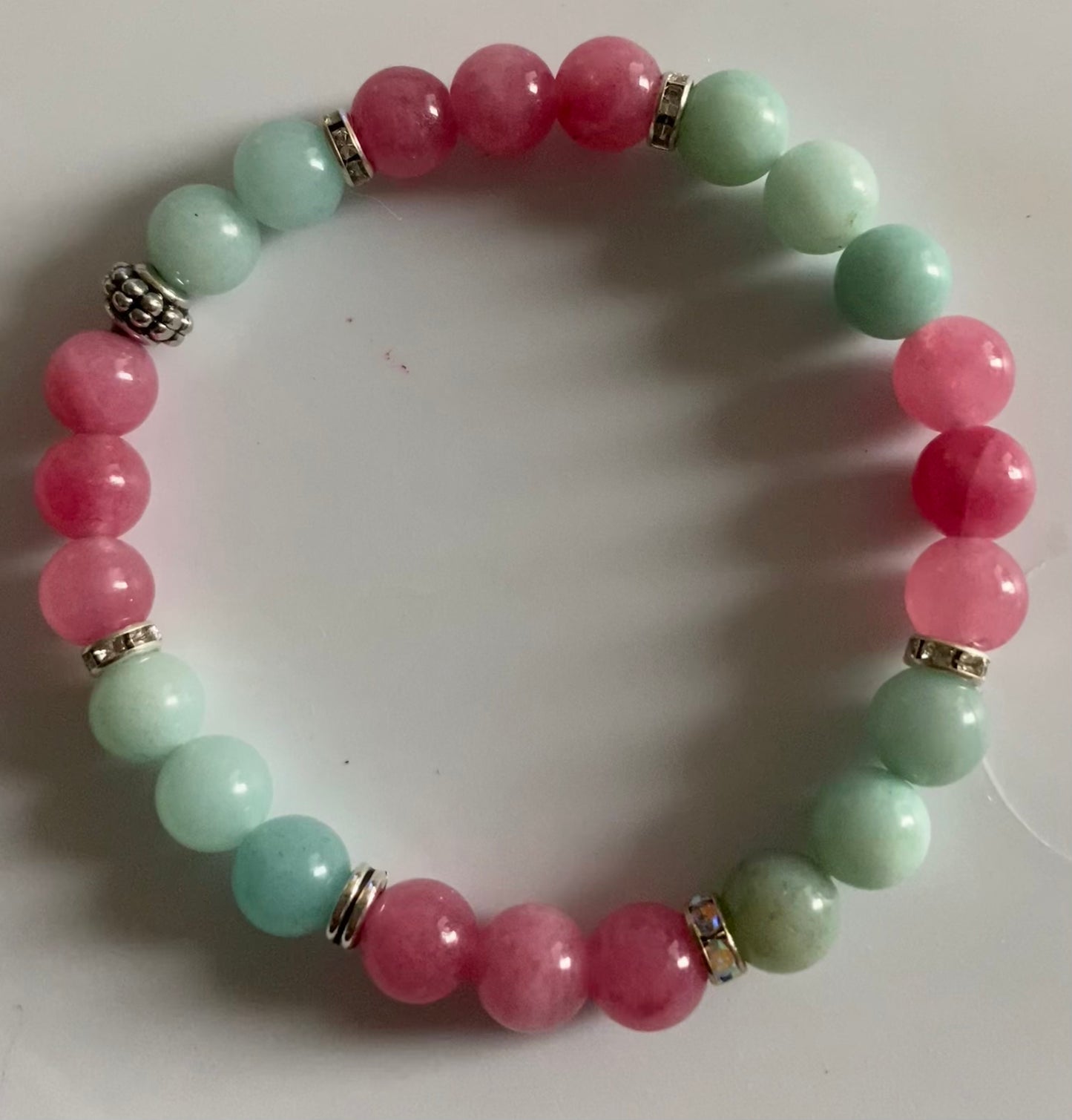 Blush Jade Harmony Bracelet