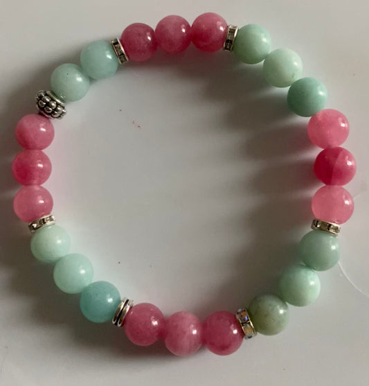 Blush Jade Harmony Bracelet
