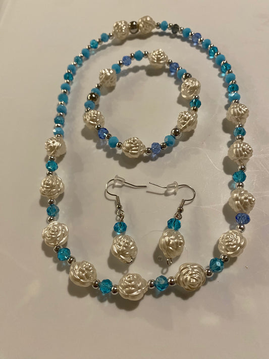 Ocean Breeze Floral Trio Set