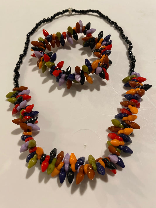 Fiesta Burst Bracelet & Necklace Set