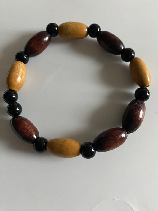 Rustic Wooden Bracelet