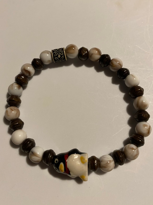 #Penguin Charm Bracelet